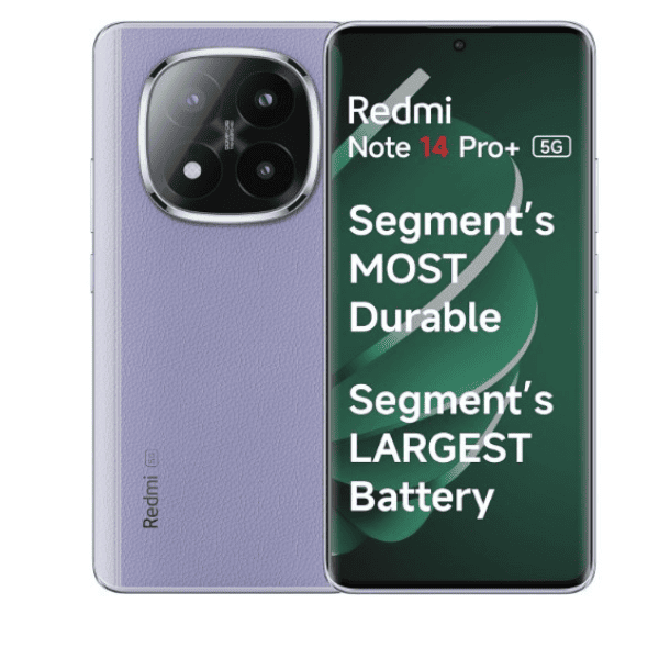 Redmi Note 14 Pro  5G Phantom Purple 50 MP Triple Camera with Telephoto   Corning Gorilla Glass Victus 2   IP 68   SD 7s Gen 3