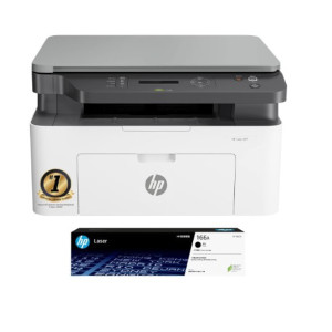 HP Laser MFP 1188a     Compact Black   White All in One Laser Printer with USB Connectivity