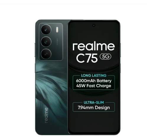 Realme C75 5G  4GB RAM  128GB Storage  Midnight Lily