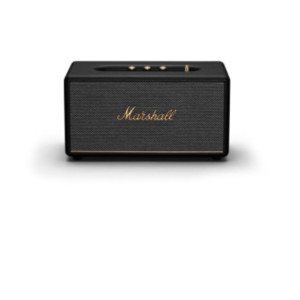 Marshall Stanmore III Wired Connectivity Home Speaker with Bluetooth 5.2   RCA or 3.5mm Input   Black