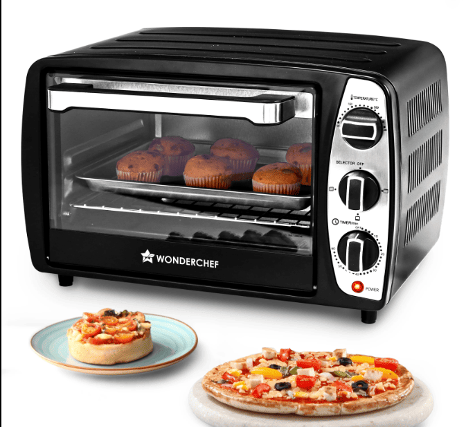 Oven Toaster Griller  OTG  17 L   Bake  Grill  Roast   Auto Shut Off   Heat Resistant Tempered Glass   Customised Time   Temperature Control   Heat Selector   Easy to Clean   2 Year Warranty