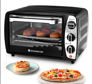 Oven Toaster Griller  OTG  17 L   Bake  Grill  Roast   Auto Shut Off   Heat Resistant Tempered Glass   Customised Time   Temperature Control   Heat Selector   Easy to Clean   2 Year Warranty