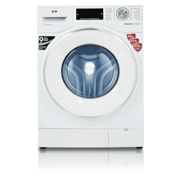 IFB 8.5 kg 5 Star Fully Automatic Front Loading Washing Machine  EXECUTIVE PLUS VX ID  White  In Built Heater  4D Wash technology