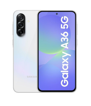 Samsung Galaxy A36 5G  Awesome White     Intelligence  Circle to Search  Intelligent Editing   Awesome 4nm Snapdragon Processor   Flagship Grade Selfie Camera