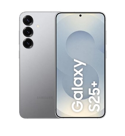Samsung Galaxy S25  plus 5G AI Smartphone  Silver Shadow  12GB RAM  512GB Storage   50MP Camera with Galaxy AI