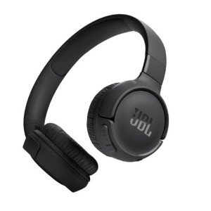 JBL Tune 520BT Wireless Headphones with Mic  Upto 57H Battery  Speed Charge   5 min Charge Gives up to 3H of Playback  Multipoint Connect  Customizable Bass with Headphones App  BT 5.3  Black