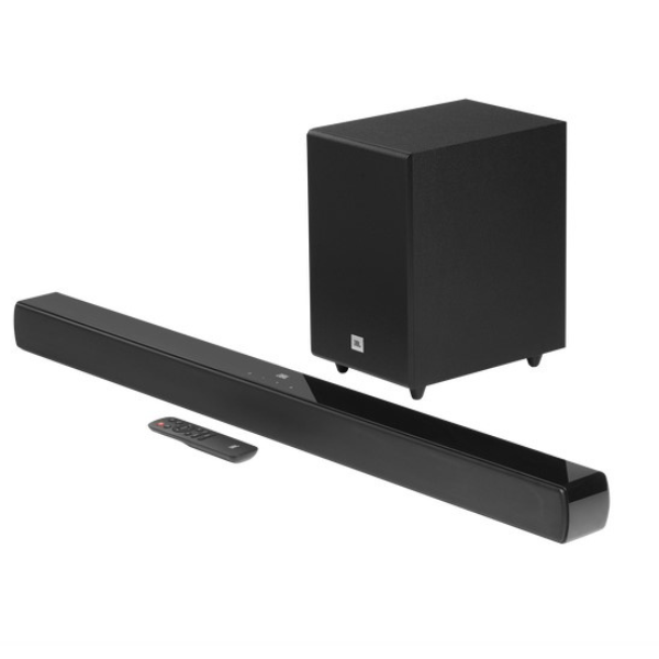JBL Cinema SB140 with 110W Power Output  Dolby Digital Embedded  Wired Subwoofer for Extra Deep Bass  Wireless Music Streaming via Bluetooth