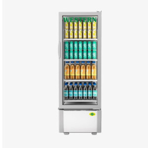 Western SRC280HC   GL VISI Cooler     216   L Single   Door Glass Chiller  2  C to 8  C