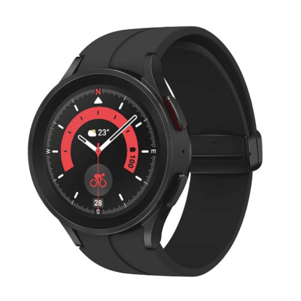 Samsung Galaxy Watch5 Pro Bluetooth  45 mm  Black Titanium  Compatible with Android only